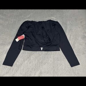 TENSION Funk crop hoodie size large BNWT